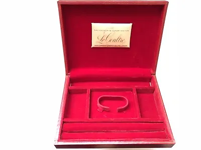 $675 • Buy Vacheron & Constantin Lecoultre Watch & Jewelry Leather Desktop Storage Box 🇸🇪