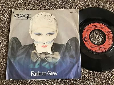 Visage Fade To Grey / The Steps 1980 Germany 7” Single Record • $4.97