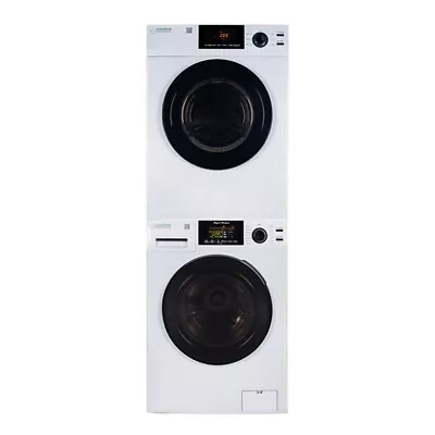 Equator 1.9cf 110V Washer And 4 Cf 220V Vented Sensor Dryer With Reversible Door • $699