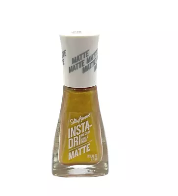 Sally Hansen Insta - Dri Matte Nail Polish 018 Gold Rush 0.31 Fl Oz • $3.50