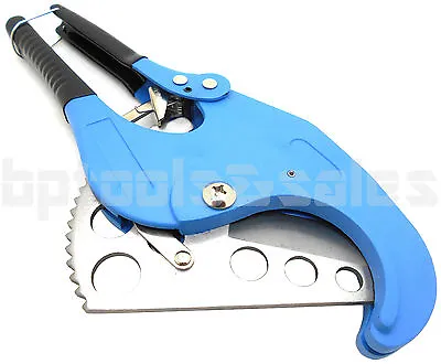 Ratcheting Pvc Pipe Cutter Stainless Steel Blade Cuts Up To 2-1/2  Diameter • $21.99