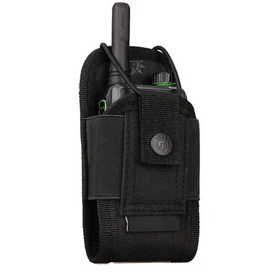 Tactical Mini Molle Radio Pouch Small Walkie-talkie Lightweight Holder Paintball • $12.59