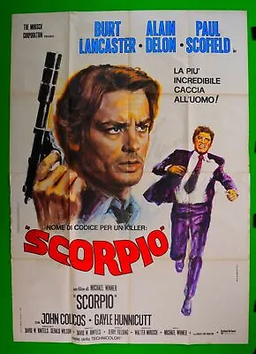 M83 Manifesto 4F Scorpio Alain Delon Burt Lancaster Paul Scofield • $49.96