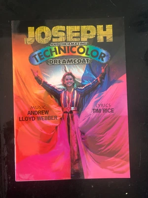 JOSEPH AND THE AMAZING TECHNICOLOR DREAMCOAT Brochure • £3.99