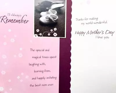  Thanks For Making My World Wonderful  MOTHER'S DAY CARD Marian Heath Classic • $4.95