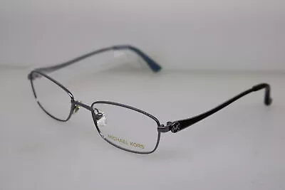 Authentic Michael Kors MK 158 023 Silver Metal Oval Mens Eyeglasses 49mm Lens • $39.99