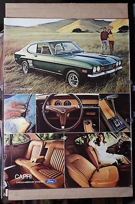 Vintage 1972 Mercury Capri Sport Coupe With Interior Features Advertisement • $10