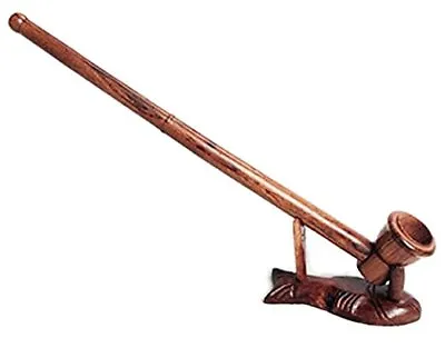 Churchwarden Hobbit Pipe Gandalf  Style Wizard Smoking  Long Stem 10   • £19.28