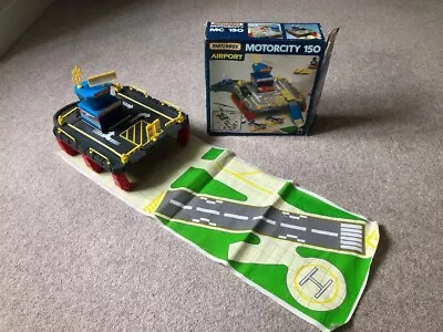 Vintage Matchbox Motorcity 150 Airport Playset 1993 *Almost Complete* VGC • $25.27