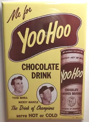Yoo Hoo Vintage Advertisement MAGNET 2  X 3  Refrigerator Soda Version 2 • $6.95