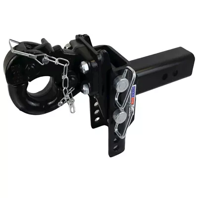 Shocker XR Adjustable Pintle Hook Hitch 6  Drop To 6  Rise • $269.99