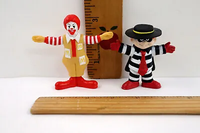 Vintage 1995 McDonalds Happy Meal Ronald & Hamburglar Lot • $11.99