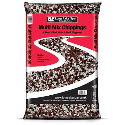 8-11m Multi-Mix Decorative Garden And Landscaping Gravel Chippings 20kg  LRS • £14.45