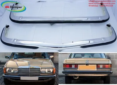 Mercedes W123 Coupe Bumpers (1976–1985) • $1099