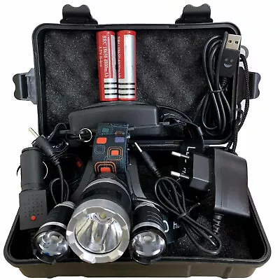 CREE Zoom XML T6 LED Headlamp Headlight Head Torch Flashlight Camping Work Light • $22.99