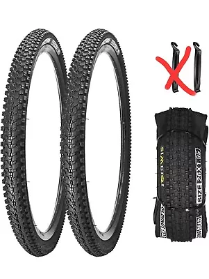 2 Pack Anti-Puncture 27.5 X1.95  MTB Bike Tires With 2 Levers And With Or Wit... • $36