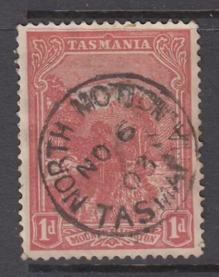 Tasmania 'North Motton' Cancel On 1d. Red Pictorial. Rated 4 S- By Hardinge • $5.95