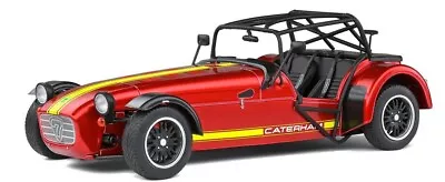 2014 SOLIDO Caterham Seven 275 Academy Metallic Red & Yellow 1/... Scale • £41.01