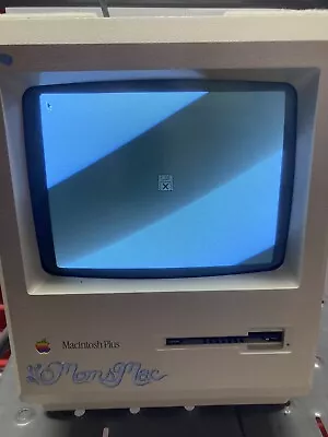 Vintage Apple Macintosh Plus 1MB Model M0001A - Working- 120 VAC 60W-1987 • $149.99