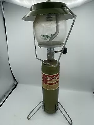 Vintage Bernz-O-Matic Porta Light Gas Propane Lantern Pyrex Globe Glass - Single • $45