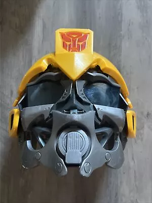 Hasbro Transformers Bumblebee Mask Helmet Voice Mixer REVENGE OF THE FALLEN. • $44.77