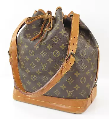 Authentic LOUIS VUITTON Noe Monogram Shoulder Tote Bag Purse #56101 • $386.10