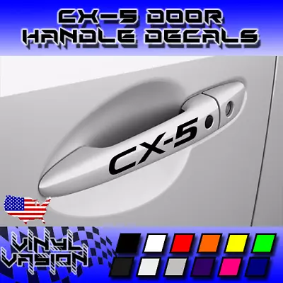 4x CX-5 Door Handle Decal Sticker Mazda Sport Grand Touring Reserve Signature  • $12.49