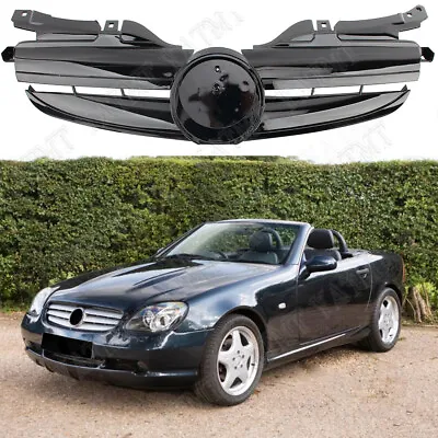 Front Racing Grille For Mercedes-Benz R170 SLK200 SLK280 SLK230 SLK320 1996-2004 • $135.56