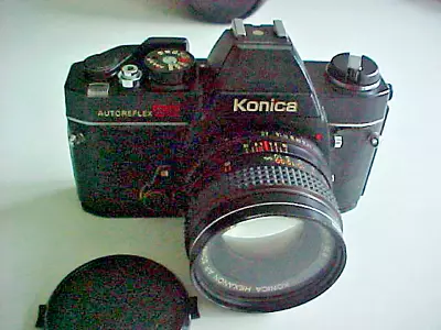 Konica TC Camera W/ 50mm F1.7 Lens      (bx 59) • $45