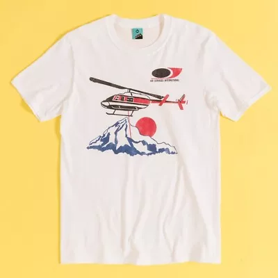 Official Napoleon Dynamite Inspired Air Services International White T-Shirt • £19.99