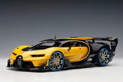 1:18 Autoart Bugatti Concept Vision Gran Turismo 2018 Midas Yellow AA70989 MMC • $315.44