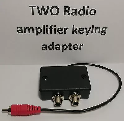 TWO Radios To Key An Amplifier Keying Adapter Relay Interface Amateur Radio • $24.95