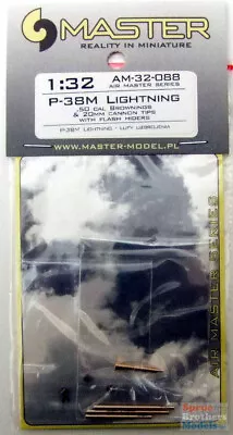 MASAM32088 1:32 Master Model P-38M Lightning Armament Set • $15.99