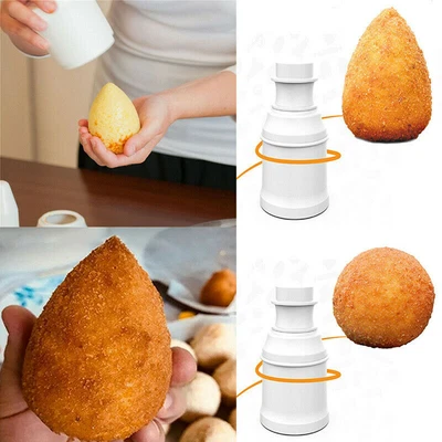 DIY Rice Ball Mold Homemade Stuffed Meat Ball Maker Arancini Kitchen Tool • £7.89