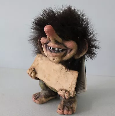 Vintage Troll Figurine By NY Form Complete With Original Booklet • $45