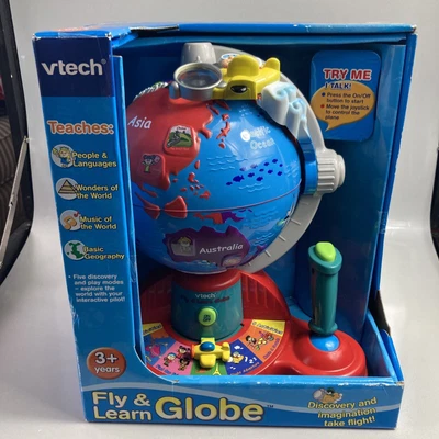 $94.99 • Buy NEW VTech Fly And Learn Talking Globe Interactive Educational Toy Kids REAR! FUN