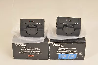 VIVITAR Dedicated Module DM/M For Minolta On Vivitar 3000/5000 Series Flashes. • $6