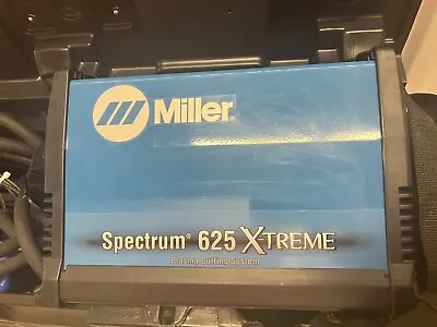 Miller Spectrum 625 X-treme Plasma Cutter W 12' Torch & QD 907579 • $2149.99