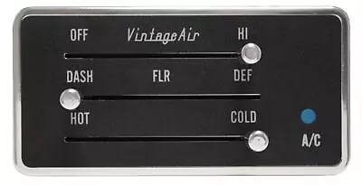 Vintage Air 3-Lever Gen IV ProLine Rectangular Control Panel 491230 • $232.99