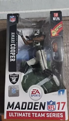 McFarlane NFL Amari Cooper Madden 17 Ultimate Team Series 1 Black Jersey Raiders • $18