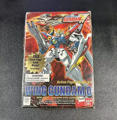 New Sealed Model Kit Mobile Suit Wing Gundam 0 Bandai 1/144 Scale Vintage 1995 • $24.59