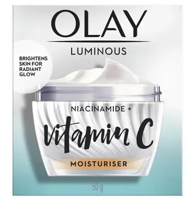$24.50 • Buy Olay Luminous Niacinamide + Vitamin C Moisturiser 50g