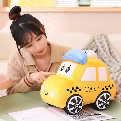 30cm Car Plush Toy Police-car Decoration Car Pillow Toy Plush Sofa Cushion Cozy • £20.68