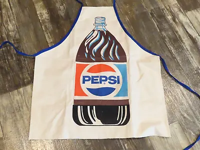 Vintage Pepsi Canvas Bottle Apron • $47.79