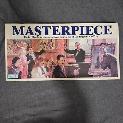 1987 Masterpiece Art Auction Board Game Parker Brothers Vintage Complete • $69.99