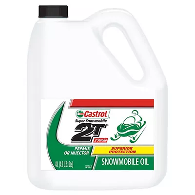 Castrol 2T 2 Stroke Super Snowmobile Oil 4 Liter • $28.22