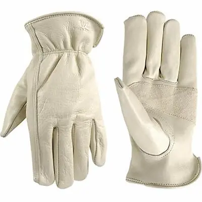 Jomac 1130 Men's Leather Work Gloves With Reinforced Palm Size MD 1 PR • $9.99
