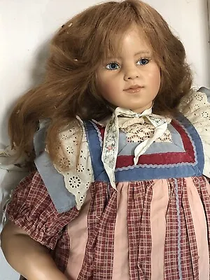 28” GADCO Great American Doll Vinyl & Cloth Girl Marlene By Schrott COA MIB • $84.95