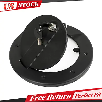 For 2003-2010 Hummer H3 & H3T Locking Fuel Door Gas Tank Cap Cover ALUMINUM • $73.50