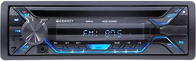 Gravity AGR-209BT Car Stereo Bluetooth CD  Player USB AUX AM/FM Radio • $59.99